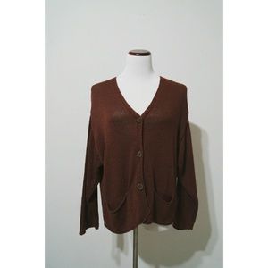 H&M Dark Brown Knit Sweater